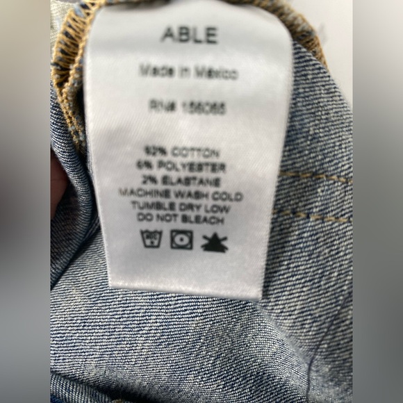 ABLE Nordstrom Blue Denim Jeans - Picture 5 of 8